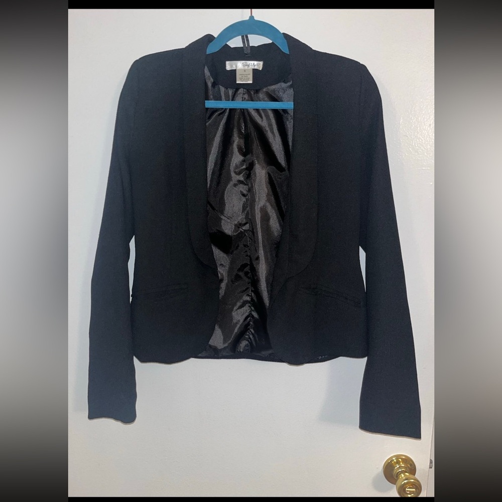 Say What? Elegant Black Women's Blazer